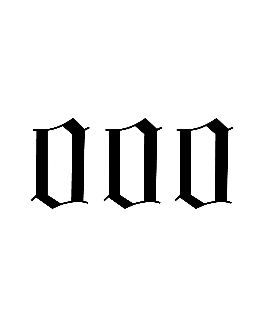 Angel Number New Beginning - Temporary Tattoo Jagua 5x5