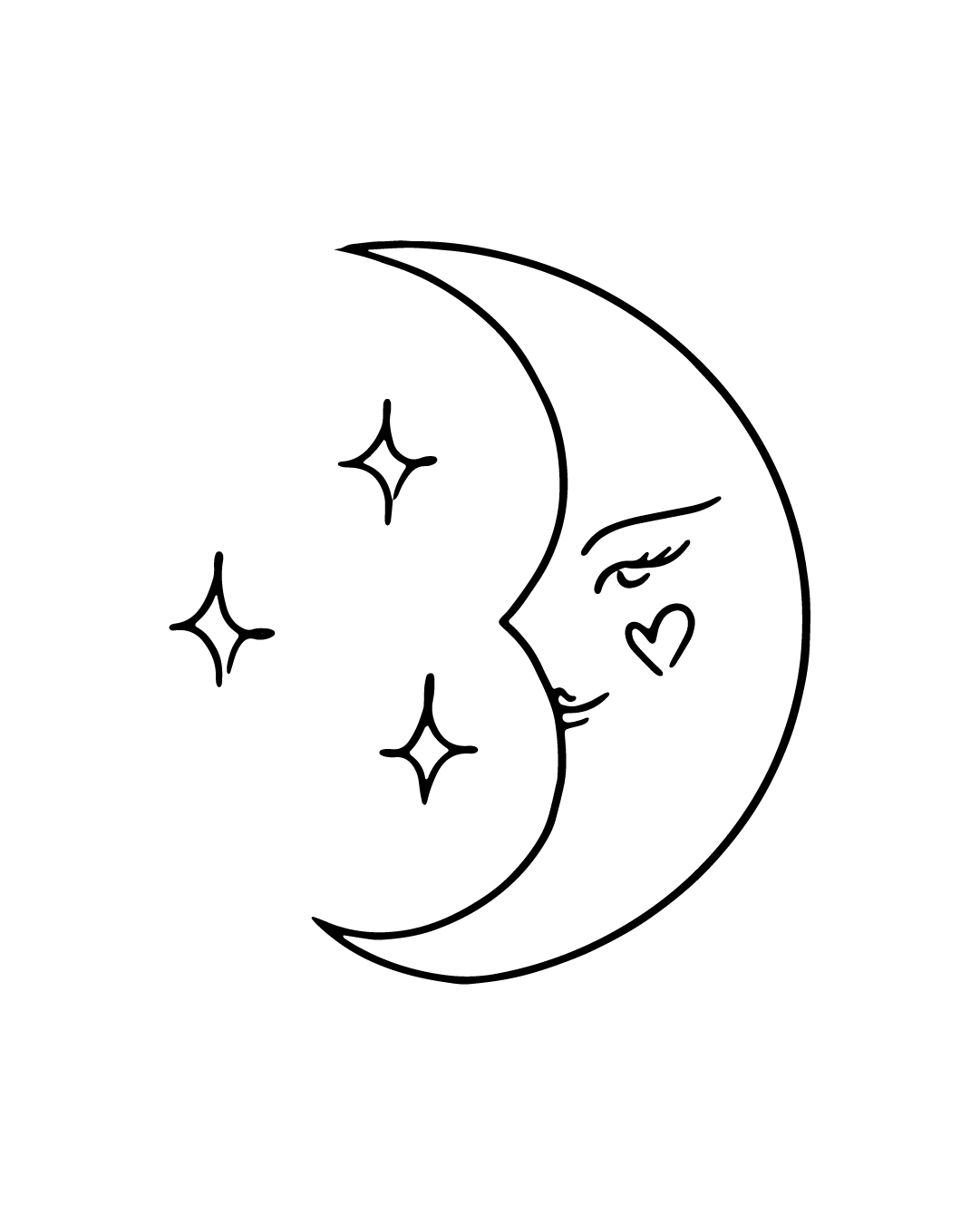 Przystanek nocny - Tatuaż tymczasowy Jagua 8x8