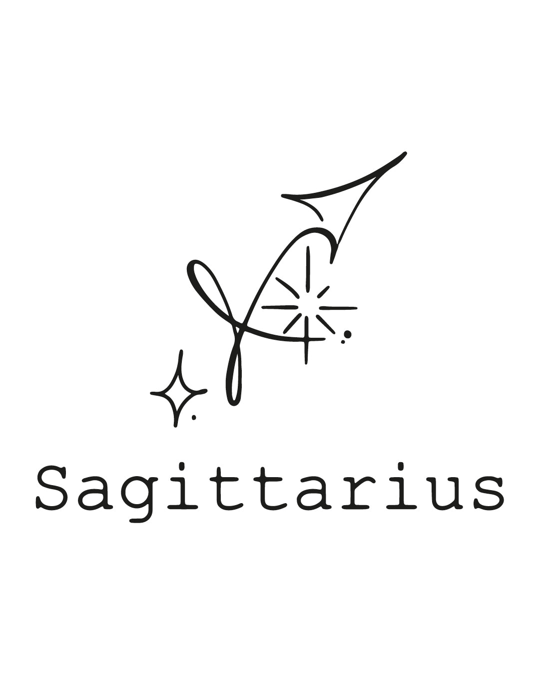 Zodiac Sagittarius/Strzelec - Tatuaż tymczasowy Jagua 5x5