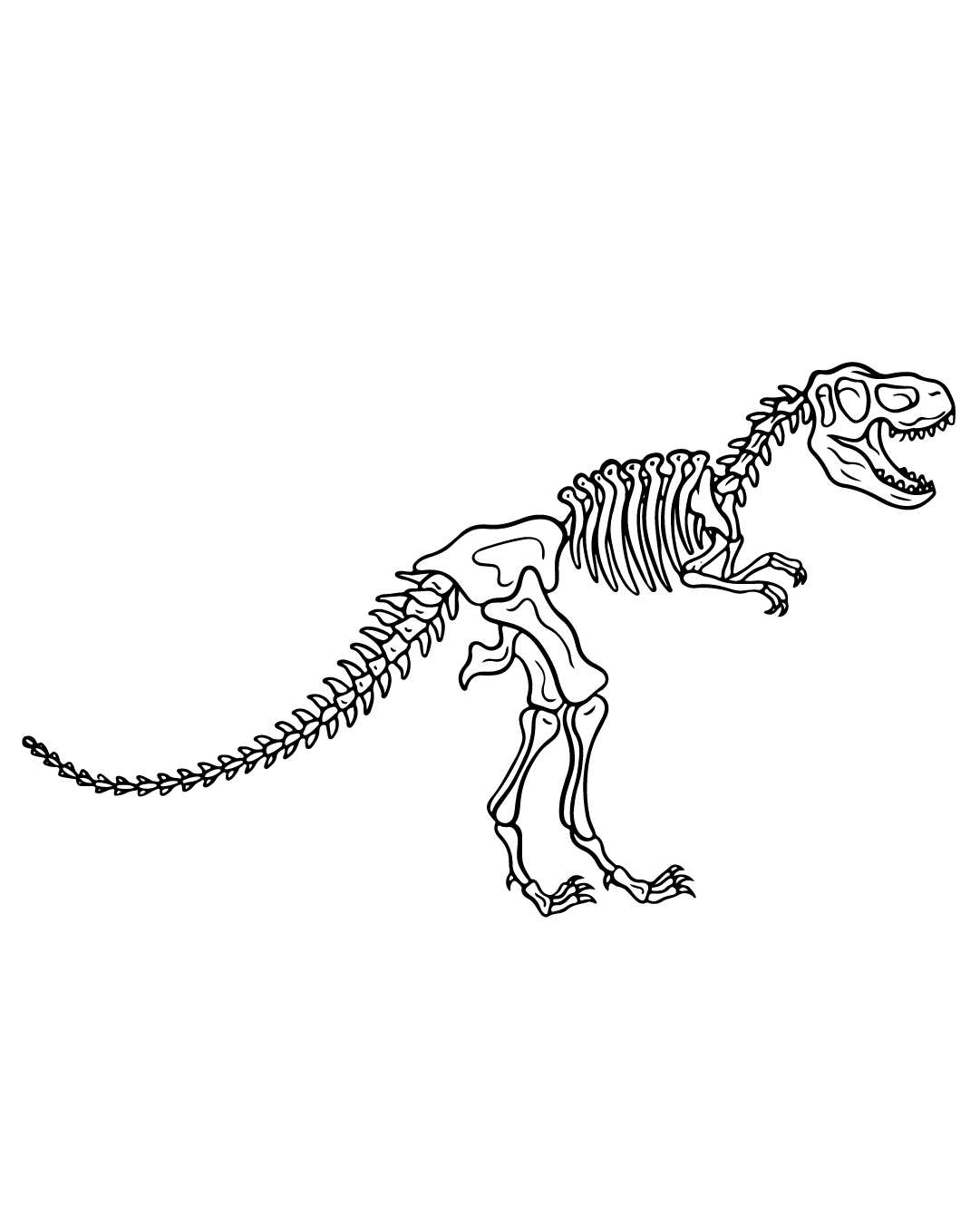 Dino - Tatuaż tymczasowy Jagua 12x8 cm