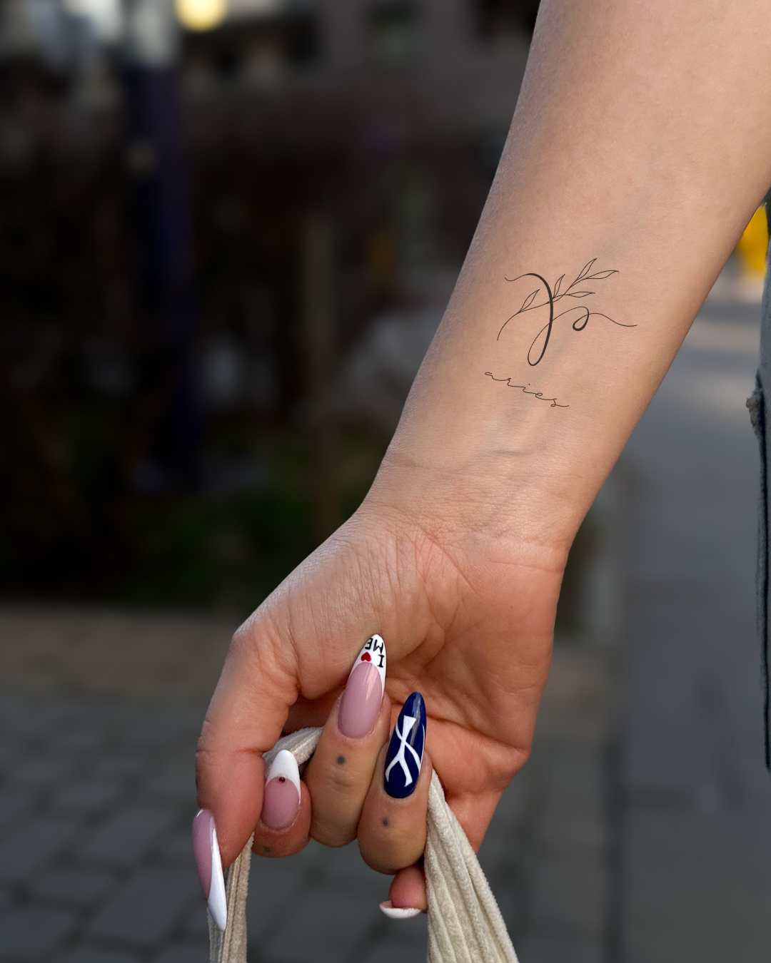 Zodiakalny Baran - Tatuaż tymczasowy Jagua 5x5