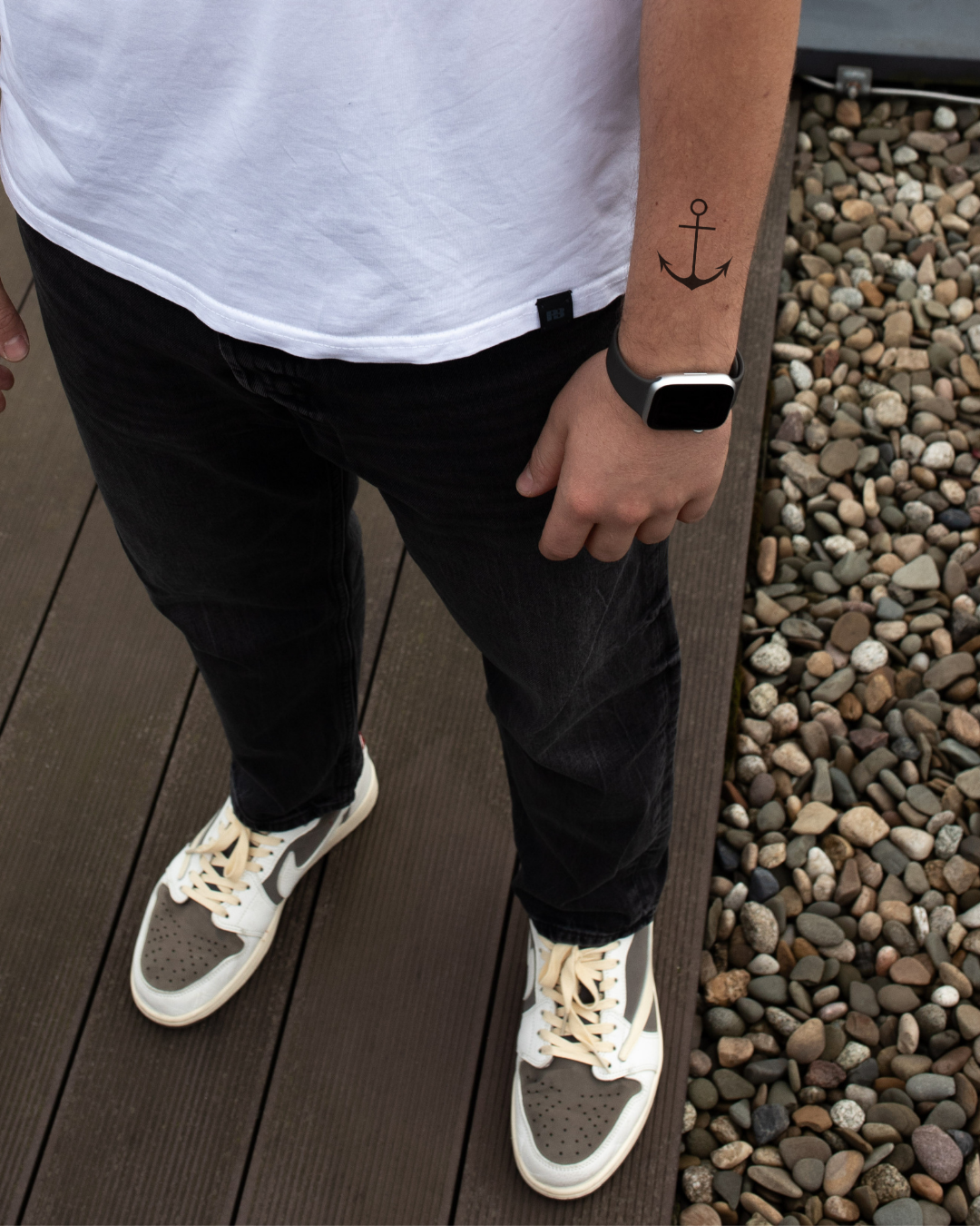 Anchor - Temporary Tattoo Jagua 5x5