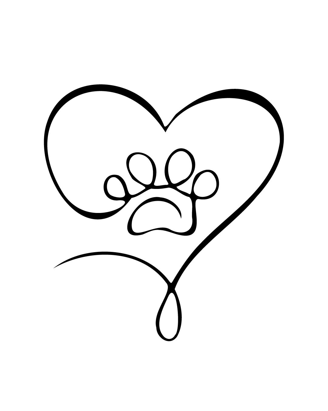 Dog lover - Tatuaż tymczasowy Jagua 5x5