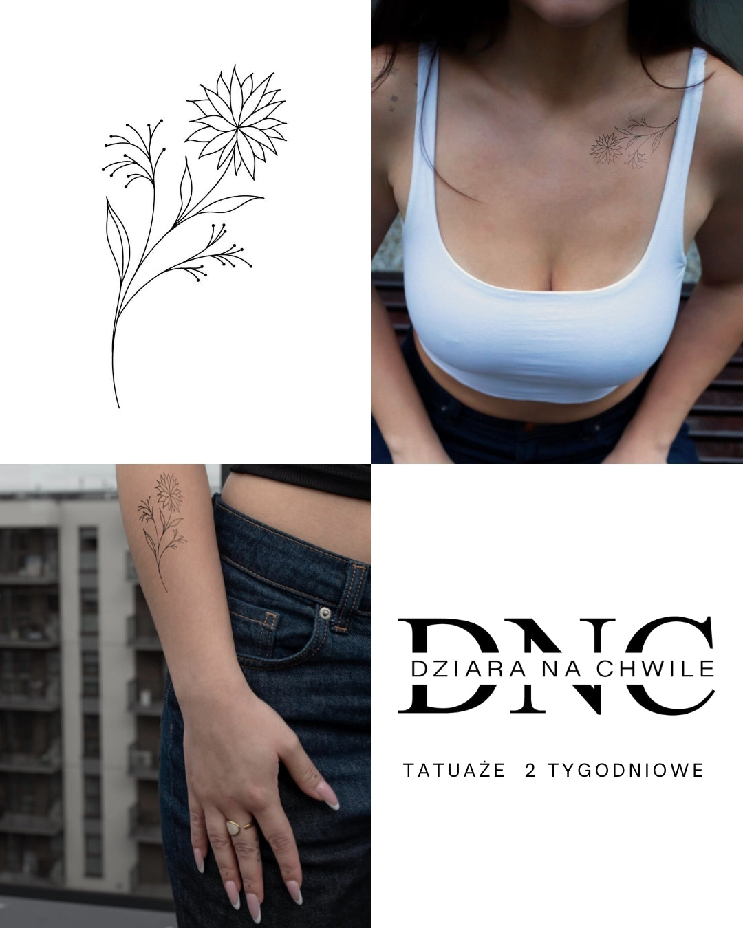 Habazie - Тимчасове татуювання Jagua 12x8