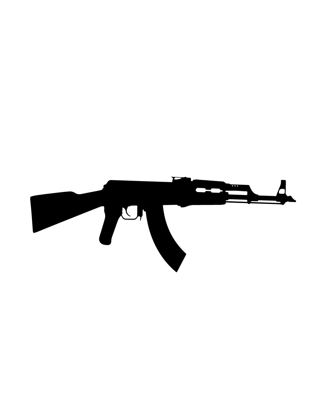 AK47 - Tatuaż tymczasowy Jagua 8x8