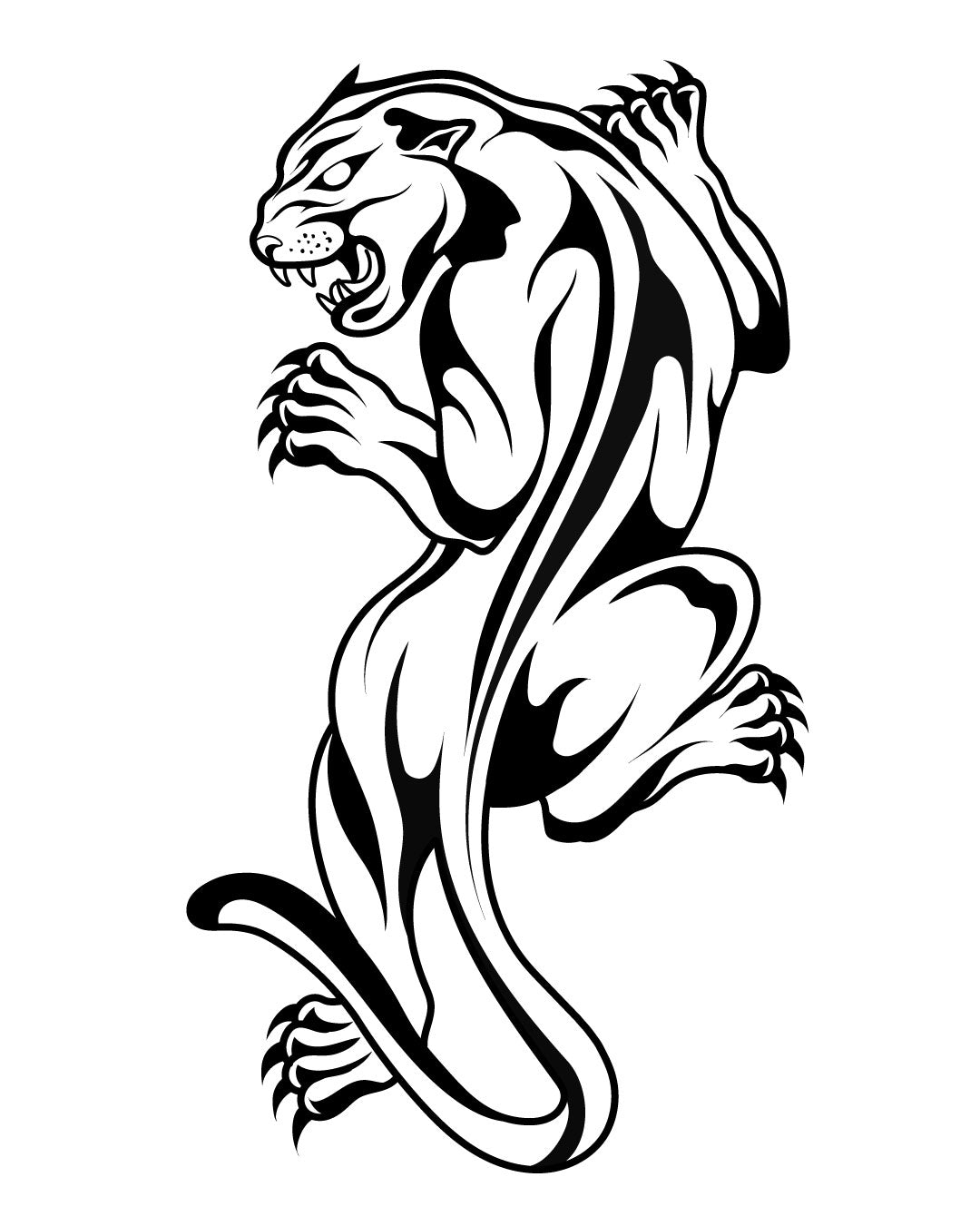 Pan tera, Pani później - Tatuaż tymczasowy Jagua 12x8