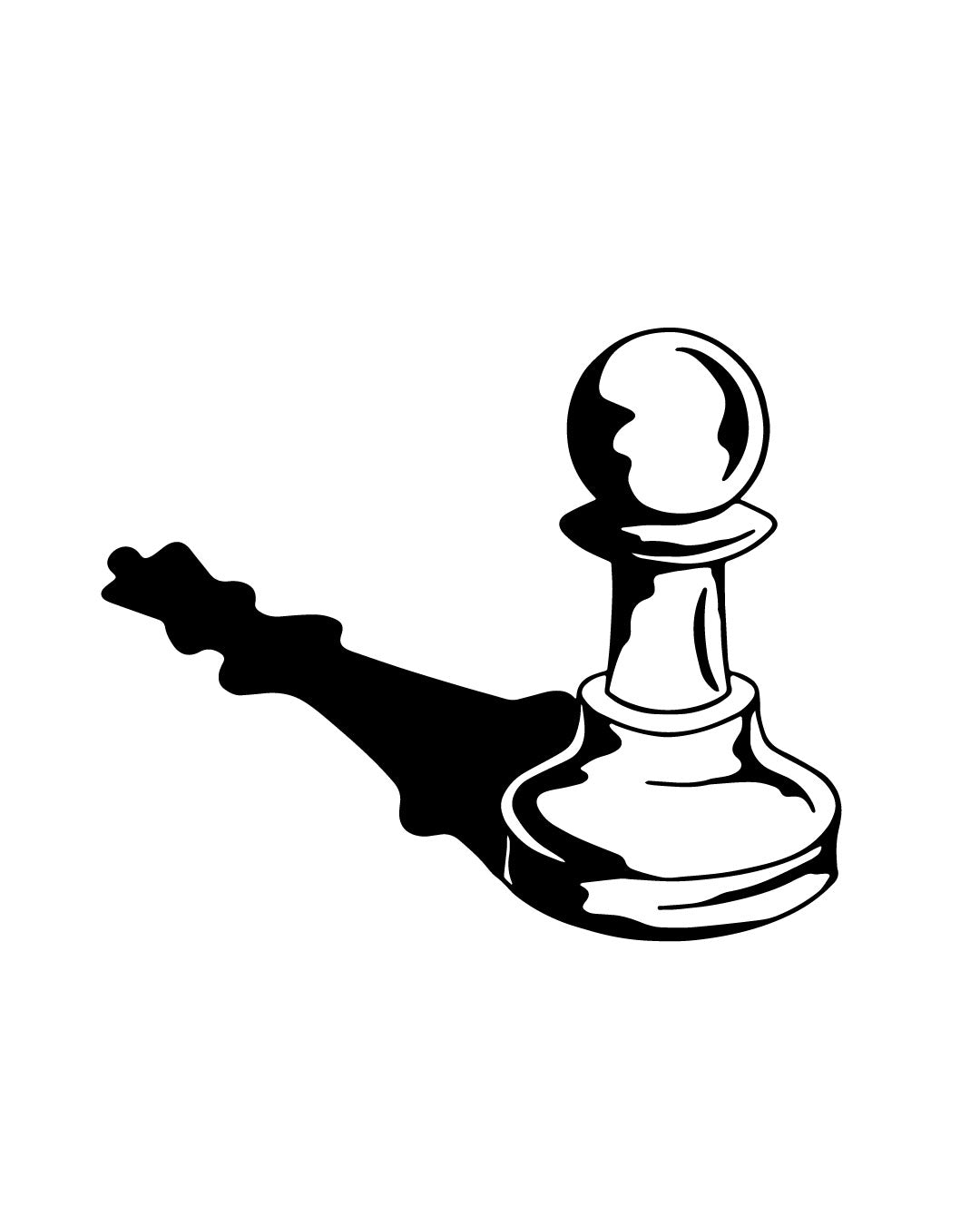 Szach mat - Tatuaż tymczasowy Jagua 5x5