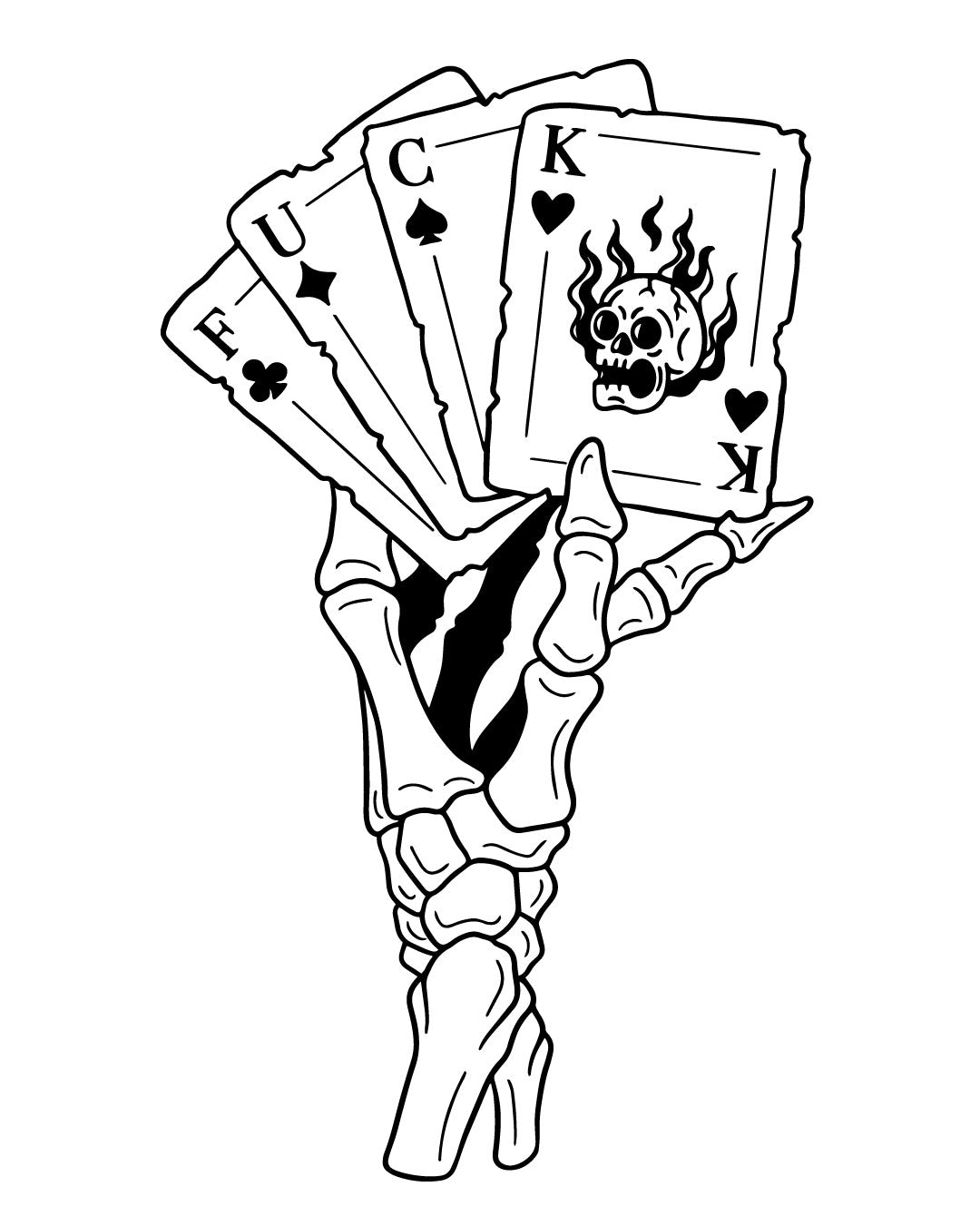 Mocna ręka - Tatuaż tymczasowy Jagua 12x8