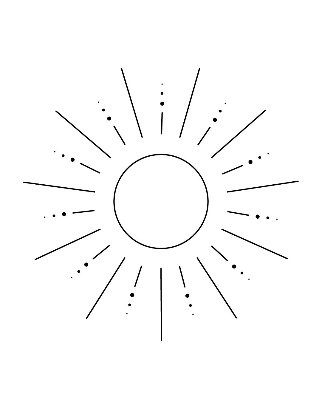 Sun diego - Tatuaż tymczasowy Jagua 5x5