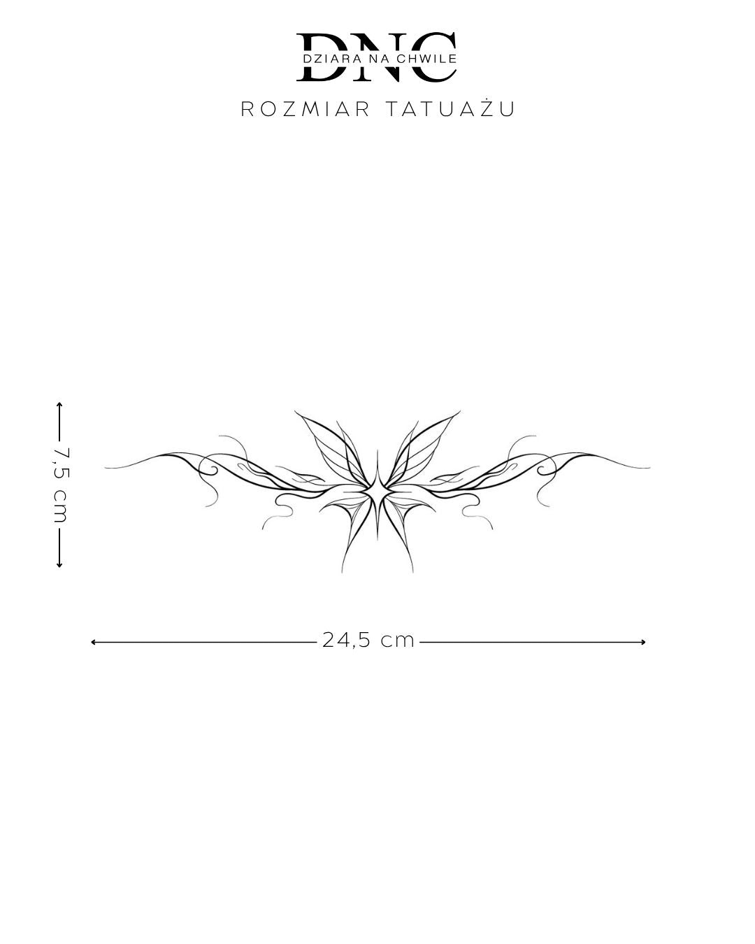 Tribalife - Тимчасове тату Jagua 25x15