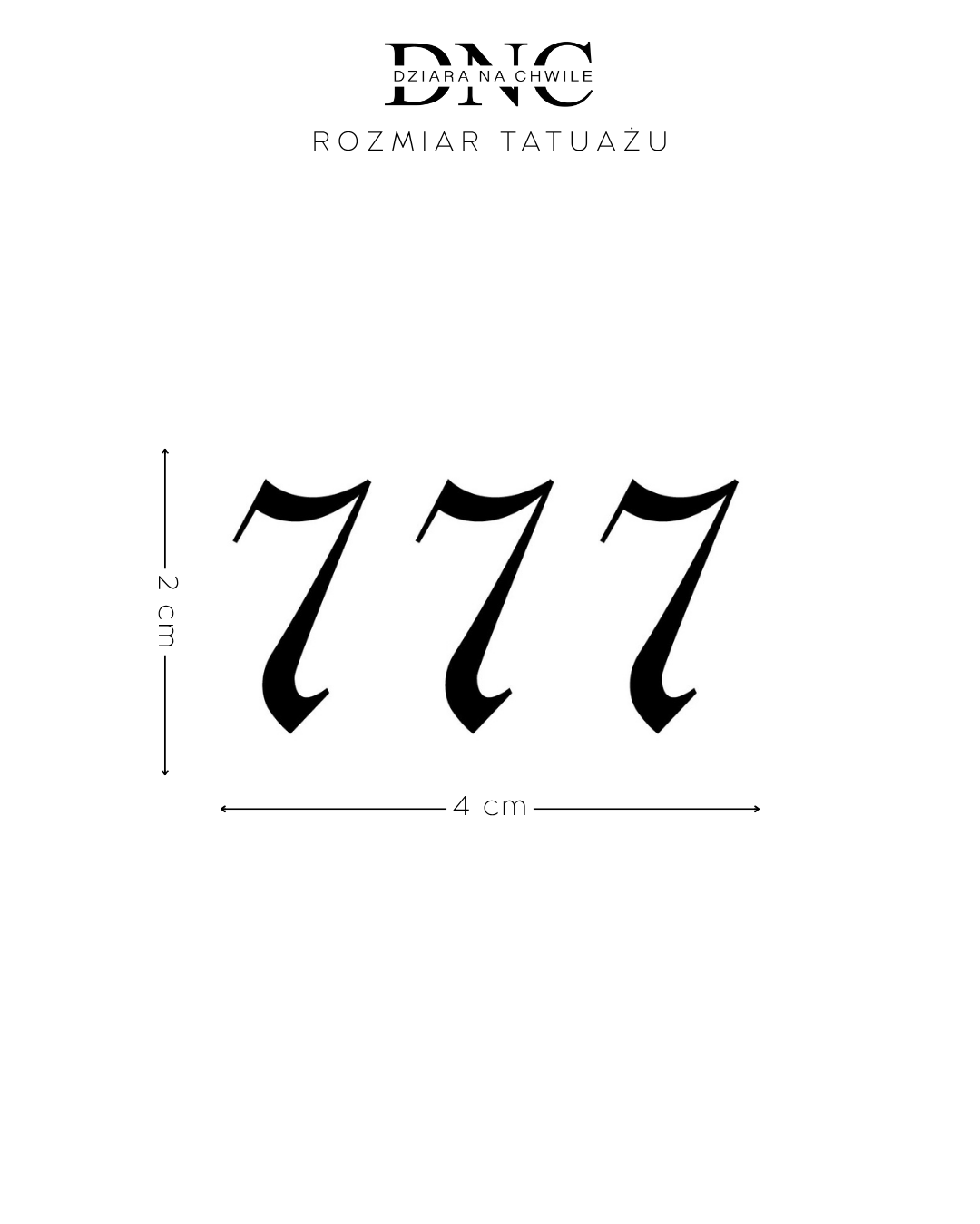 Angel Number Happiness - Temporary Tattoo Jagua 5x5