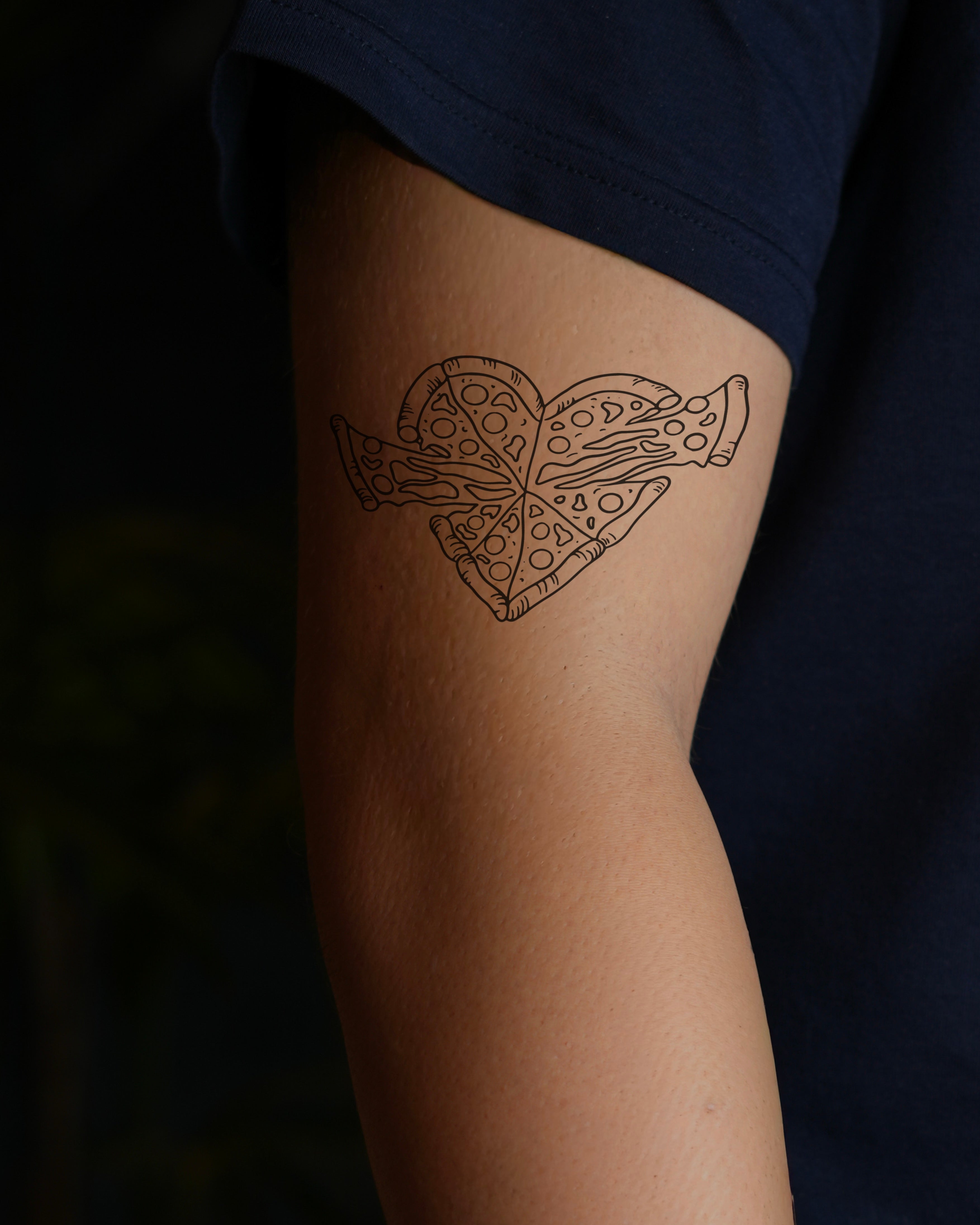 Pizza lover - Tatuaż tymczasowy Jagua 8x8