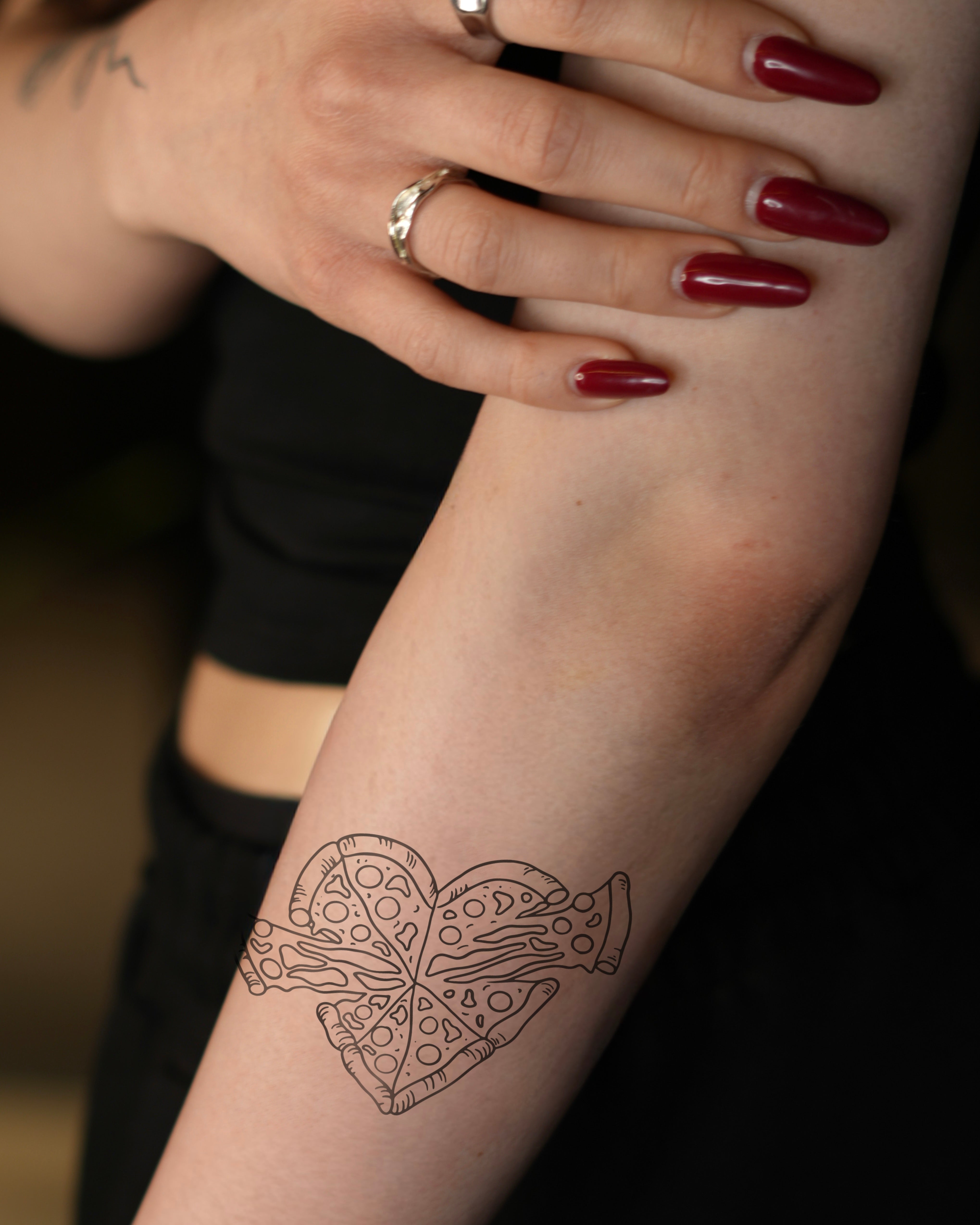 Pizza lover - Tatuaż tymczasowy Jagua 8x8