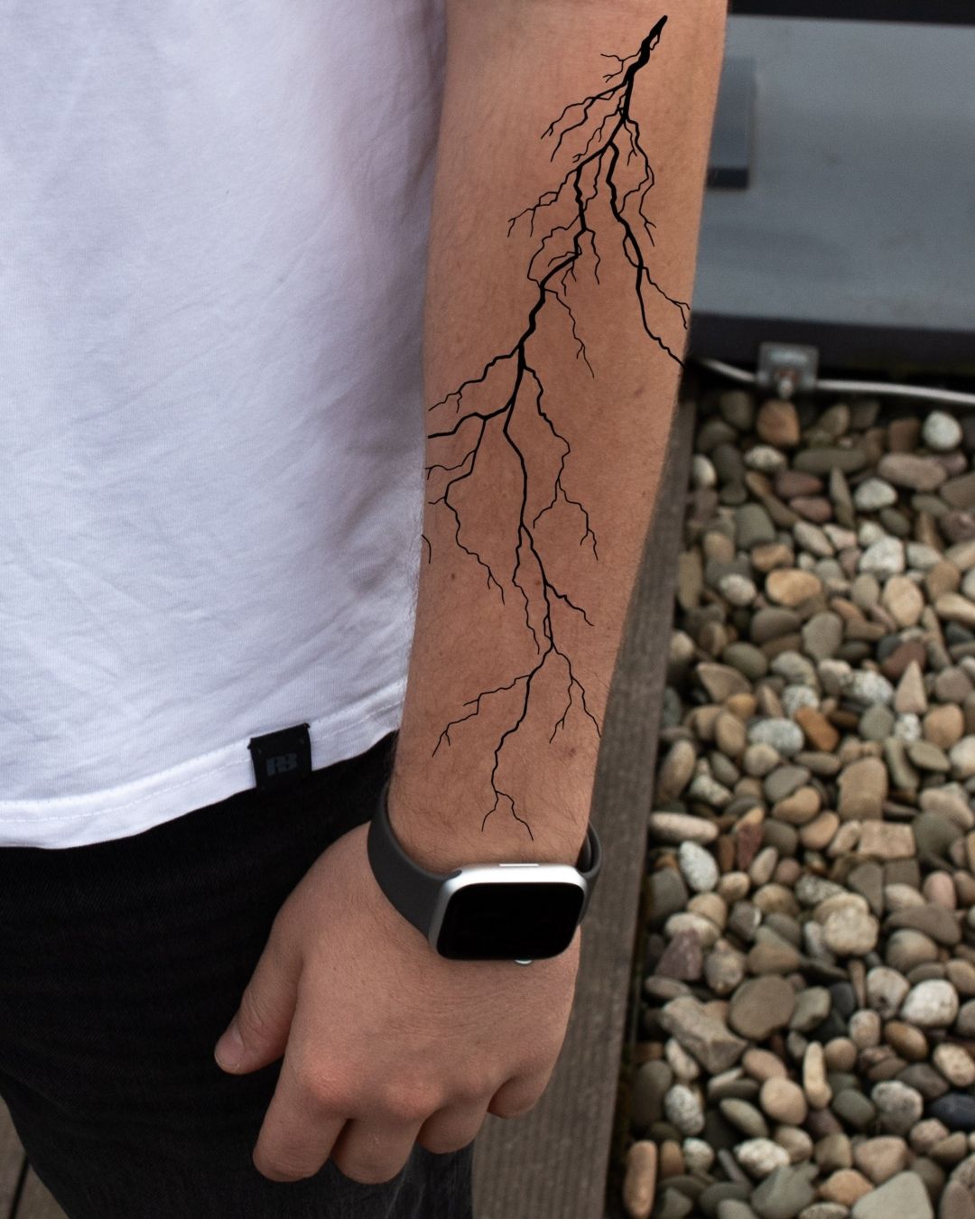 Pierun pie pie nie będę mówił jak - Tatuaż tymczasowy Jagua 25x15 cm