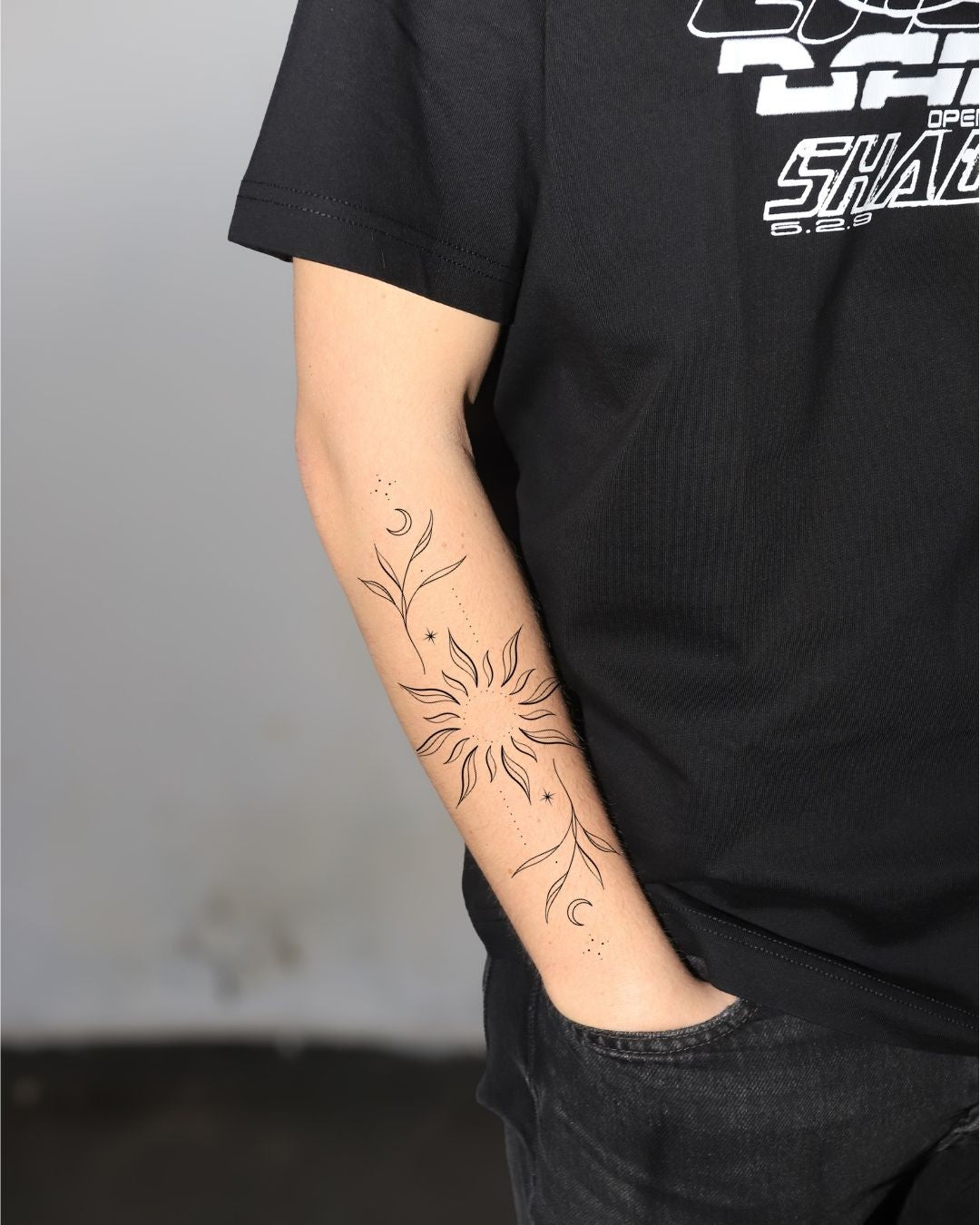 Dolce vita - Tatuaż tymczasowy Jagua 25x15 cm