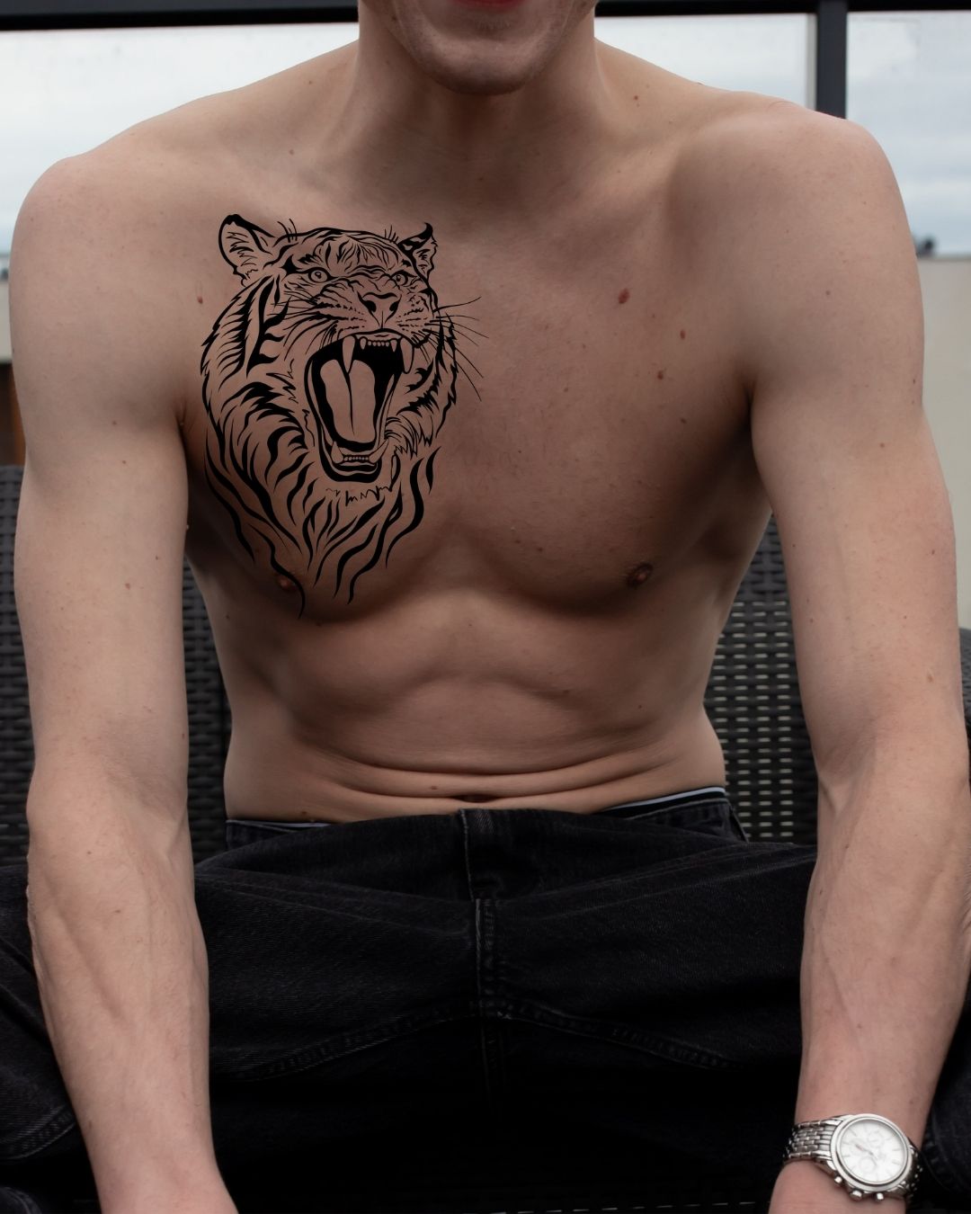 Tygrrrrrys - тимчасове тату Jagua 25x15