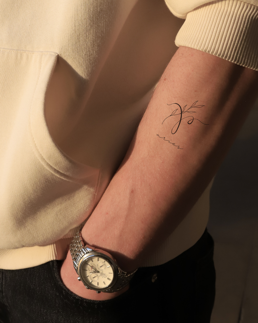 Zodiakalny Baran - Tatuaż tymczasowy Jagua 5x5