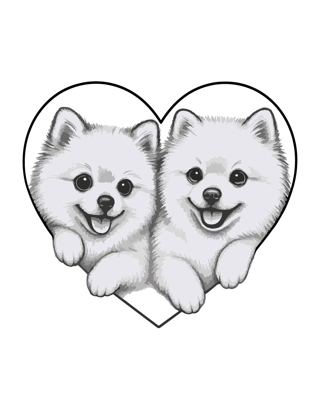 Psia miłość - Tatuaż tymczasowy Jagua 5x5