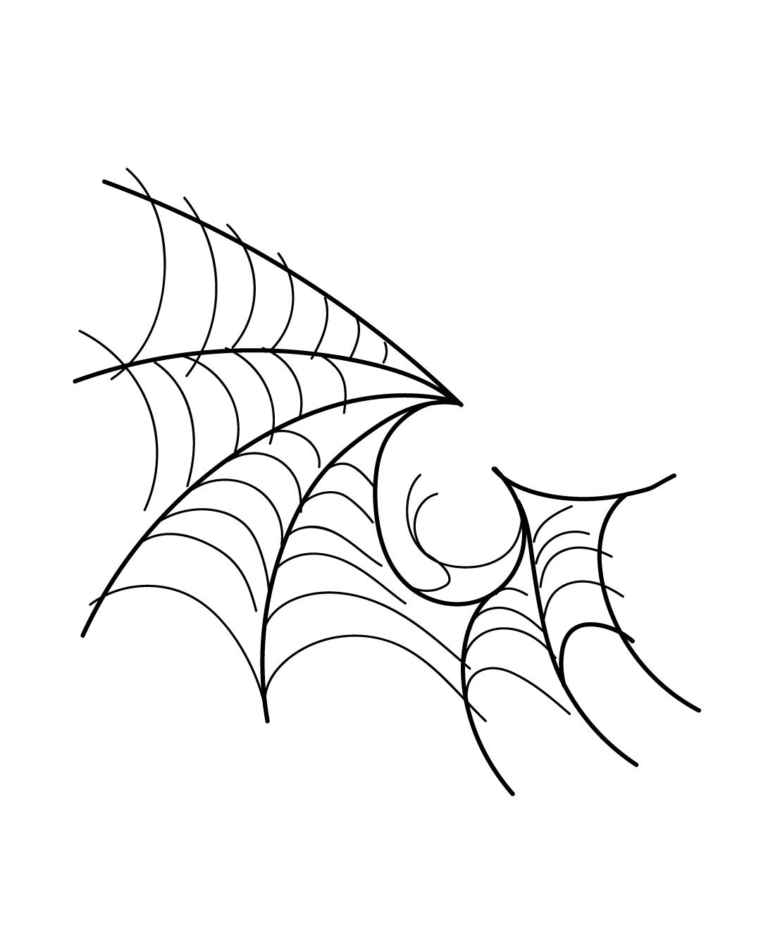 Spider Wing - Jagua Temporary Tattoo 8x8