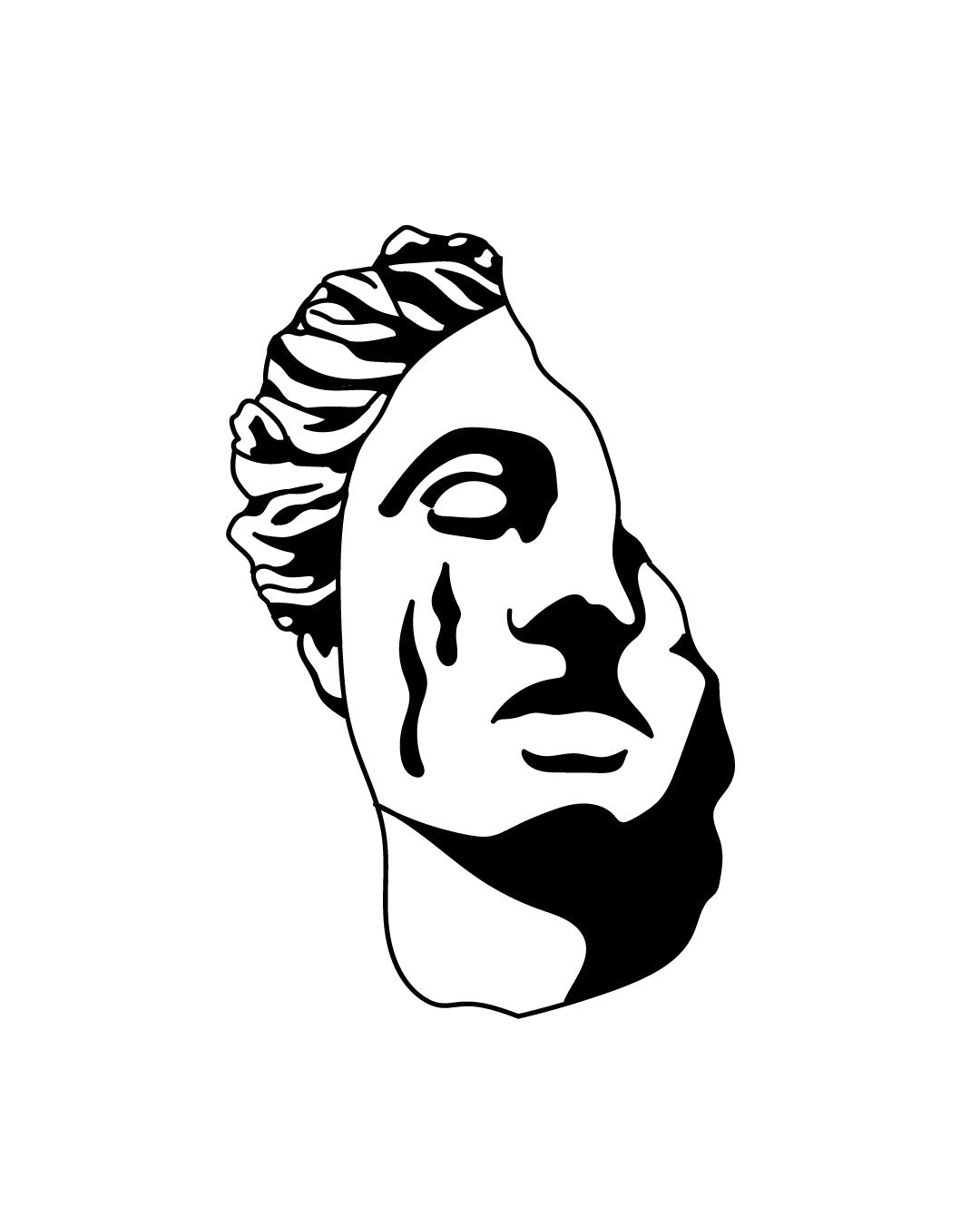 Sad Dawid - Tatuaż tymczasowy Jagua 8x8