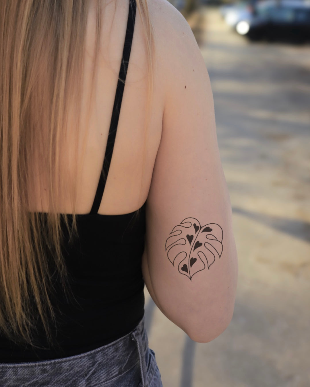 Miłość kwiaciarza - Tatuaż tymczasowy Jagua 8x8