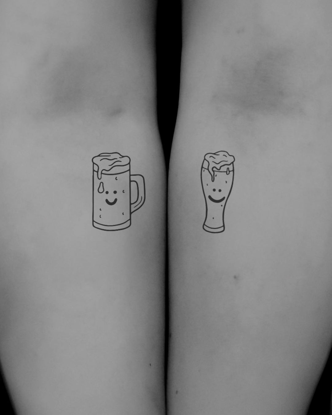 Piwerko na głowe - Tatuaż tymczasowy Jagua 5x5