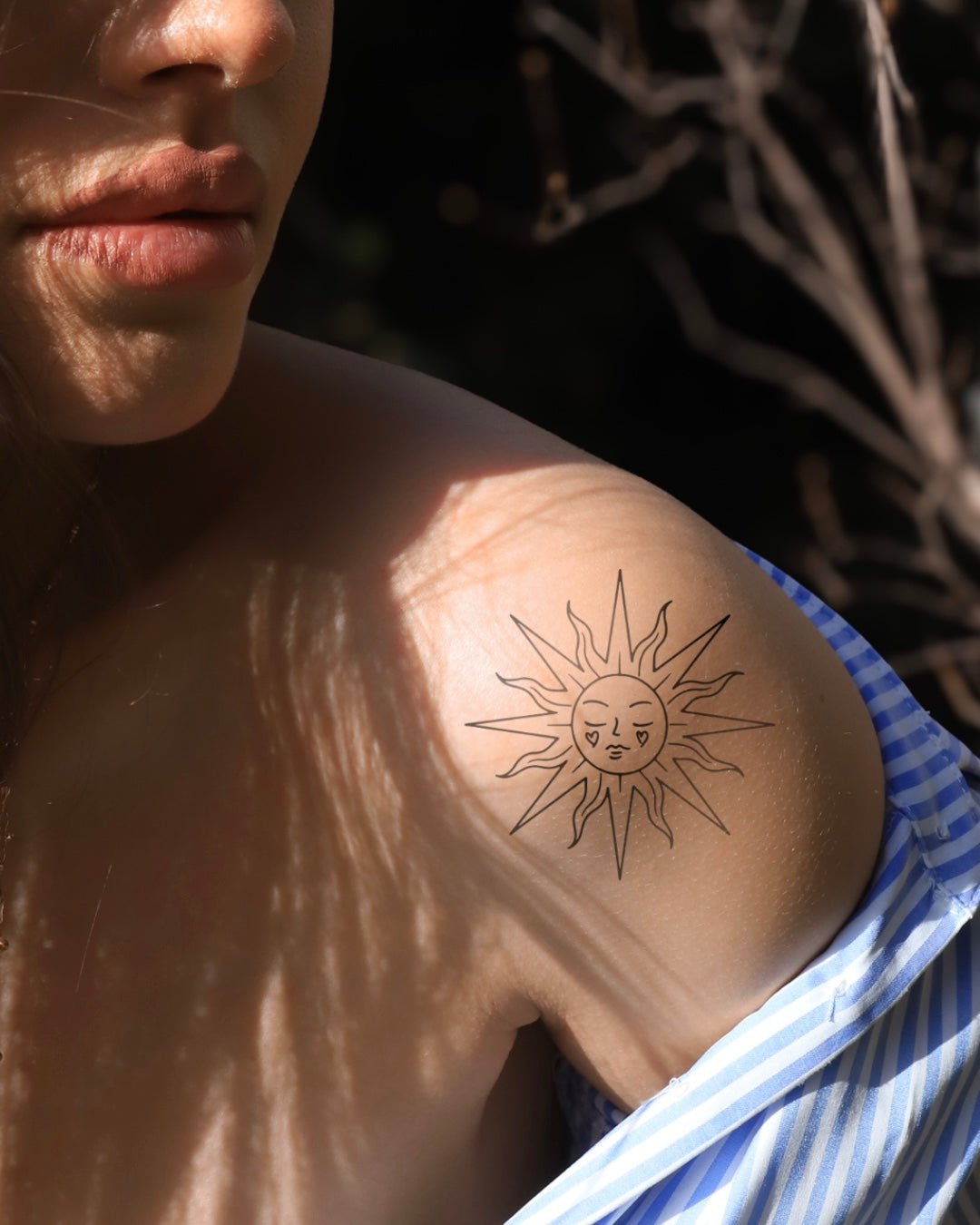 Sun star - Tatuaż tymczasowy Jagua 8x8