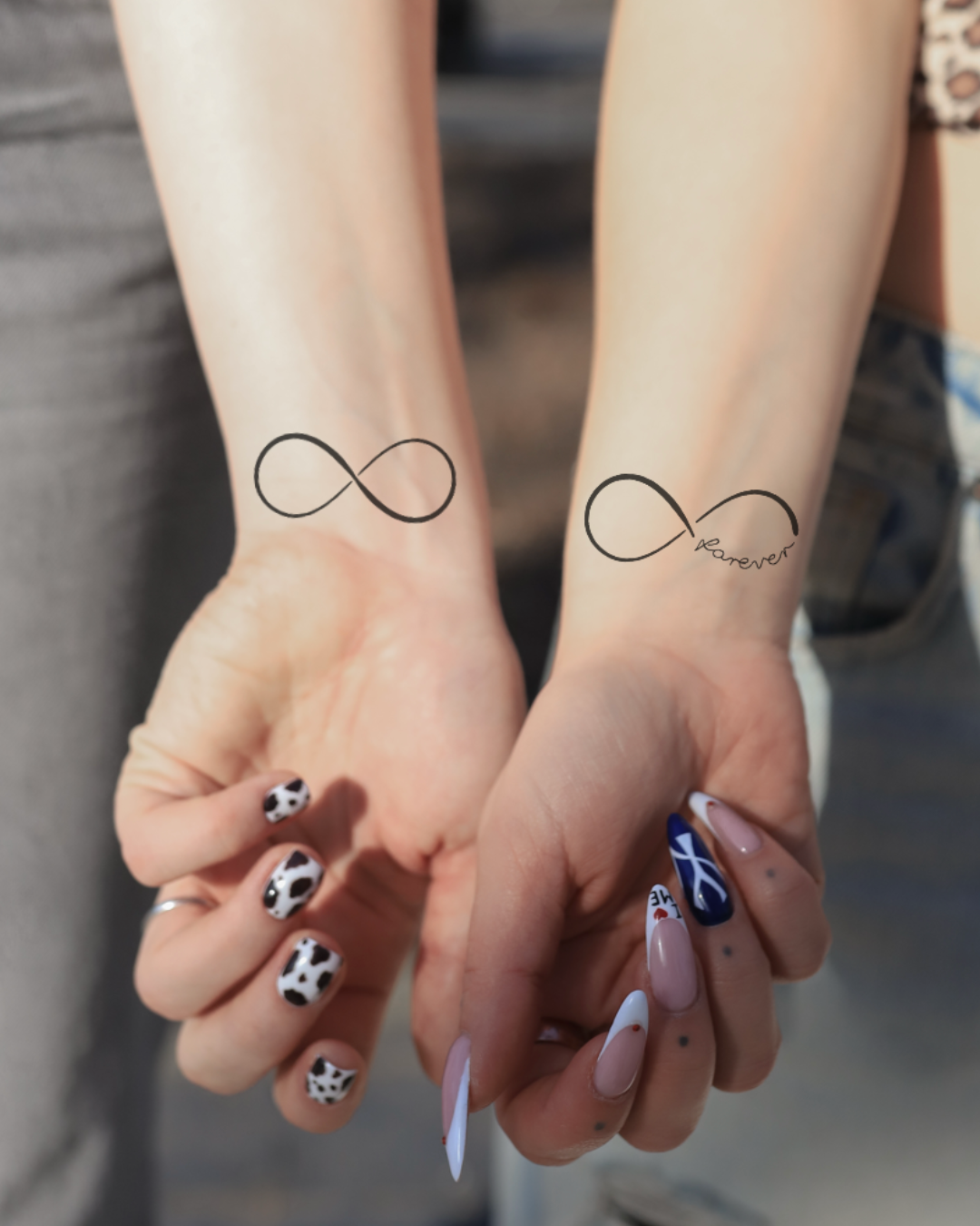 Znak nieskończoności - Tatuaż tymczasowy Jagua 8x8