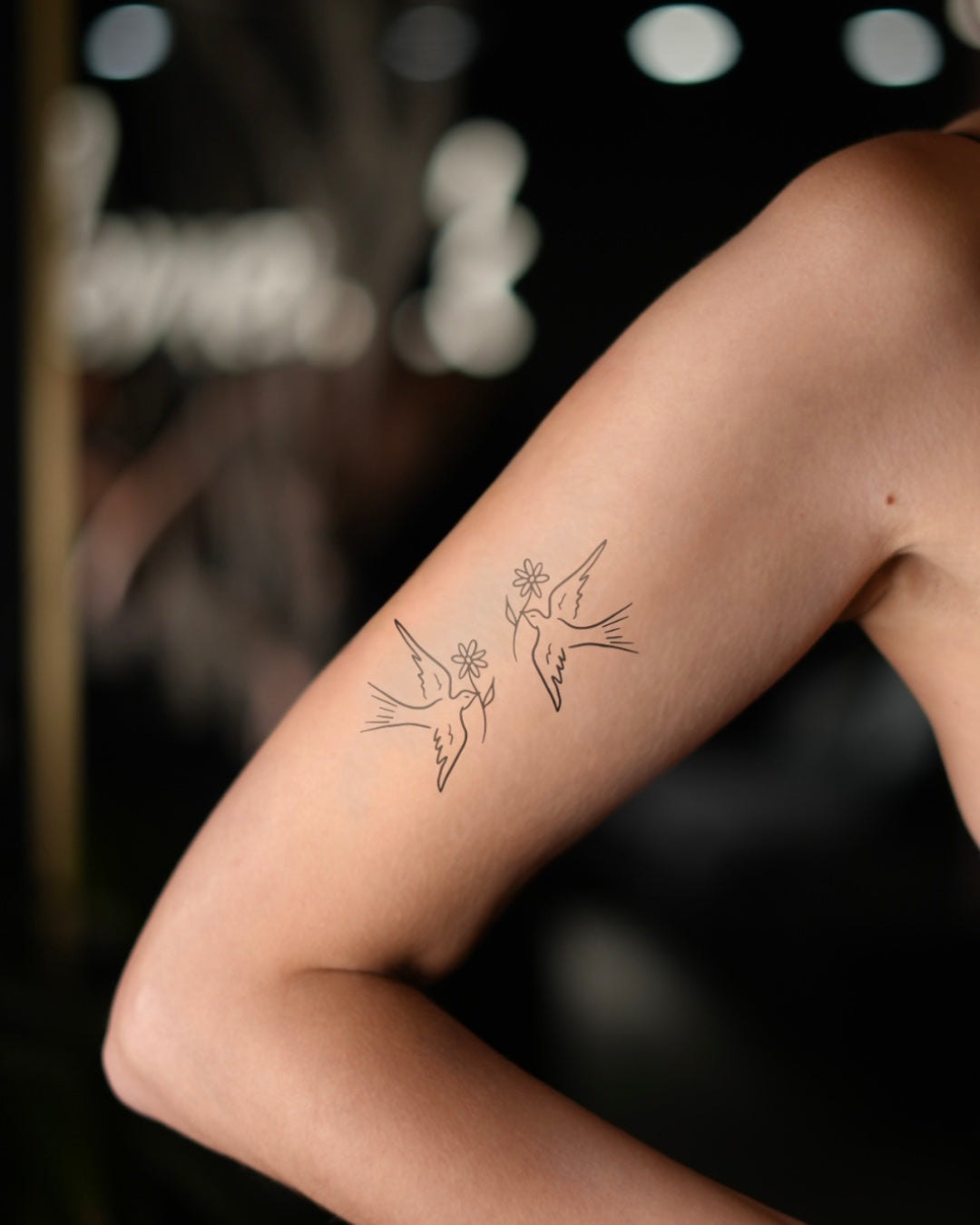 Jaskółeczki - Tatuaż tymczasowy Jagua 8x8