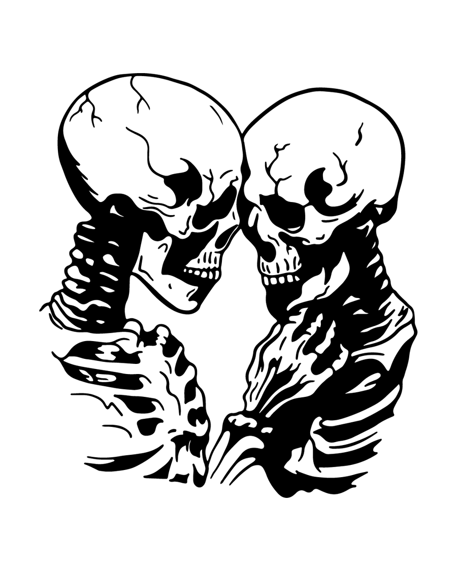 Miłość do końca - Tatuaż tymczasowy Jagua 8x8