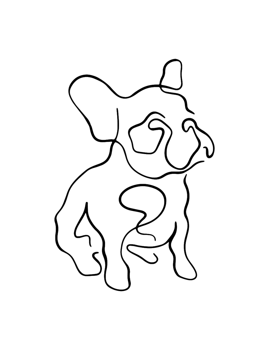 Buldog buldożer - Tatuaż tymczasowy Jagua 5x5