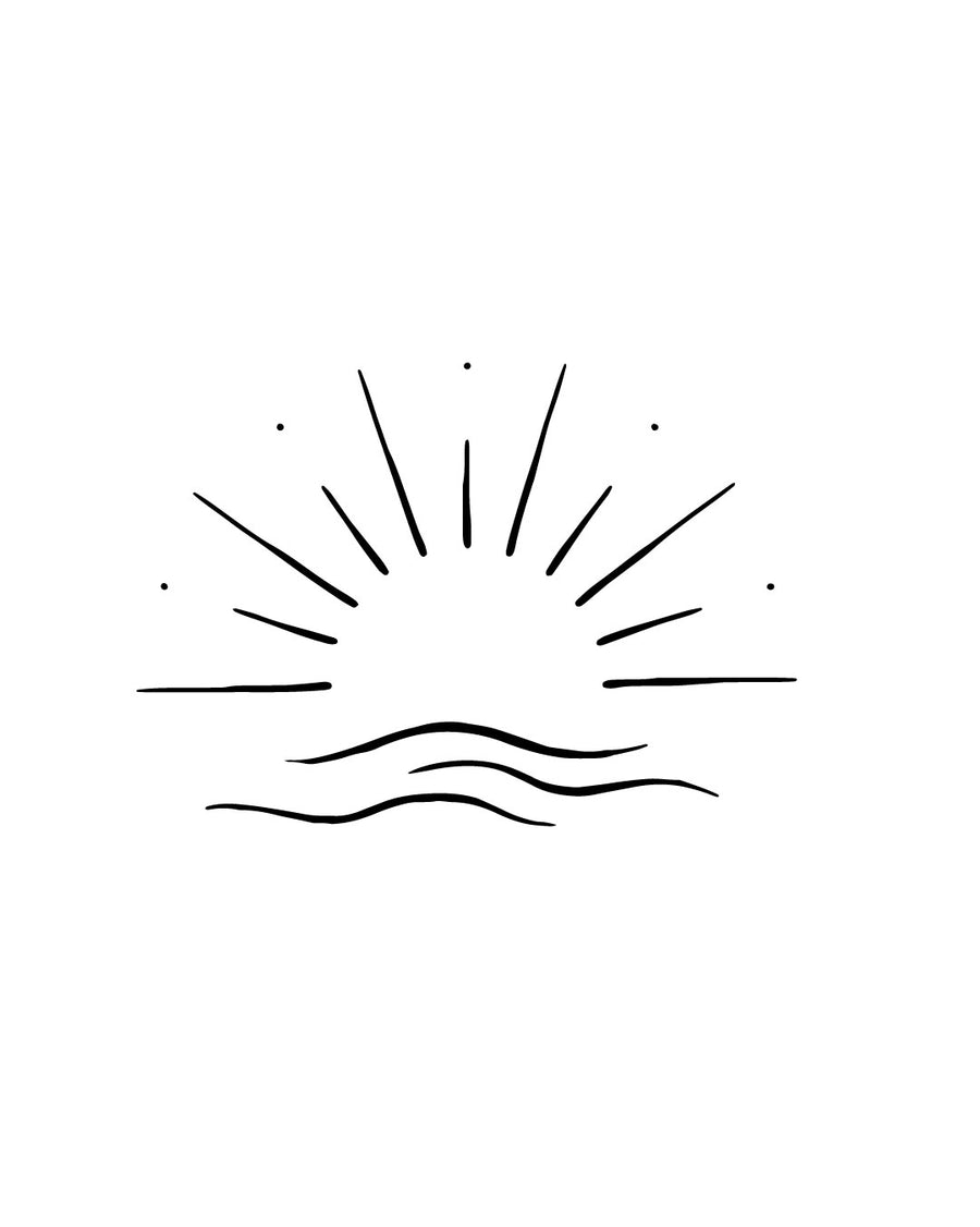 Wschodzik - Tatuaż tymczasowy Jagua 5x5