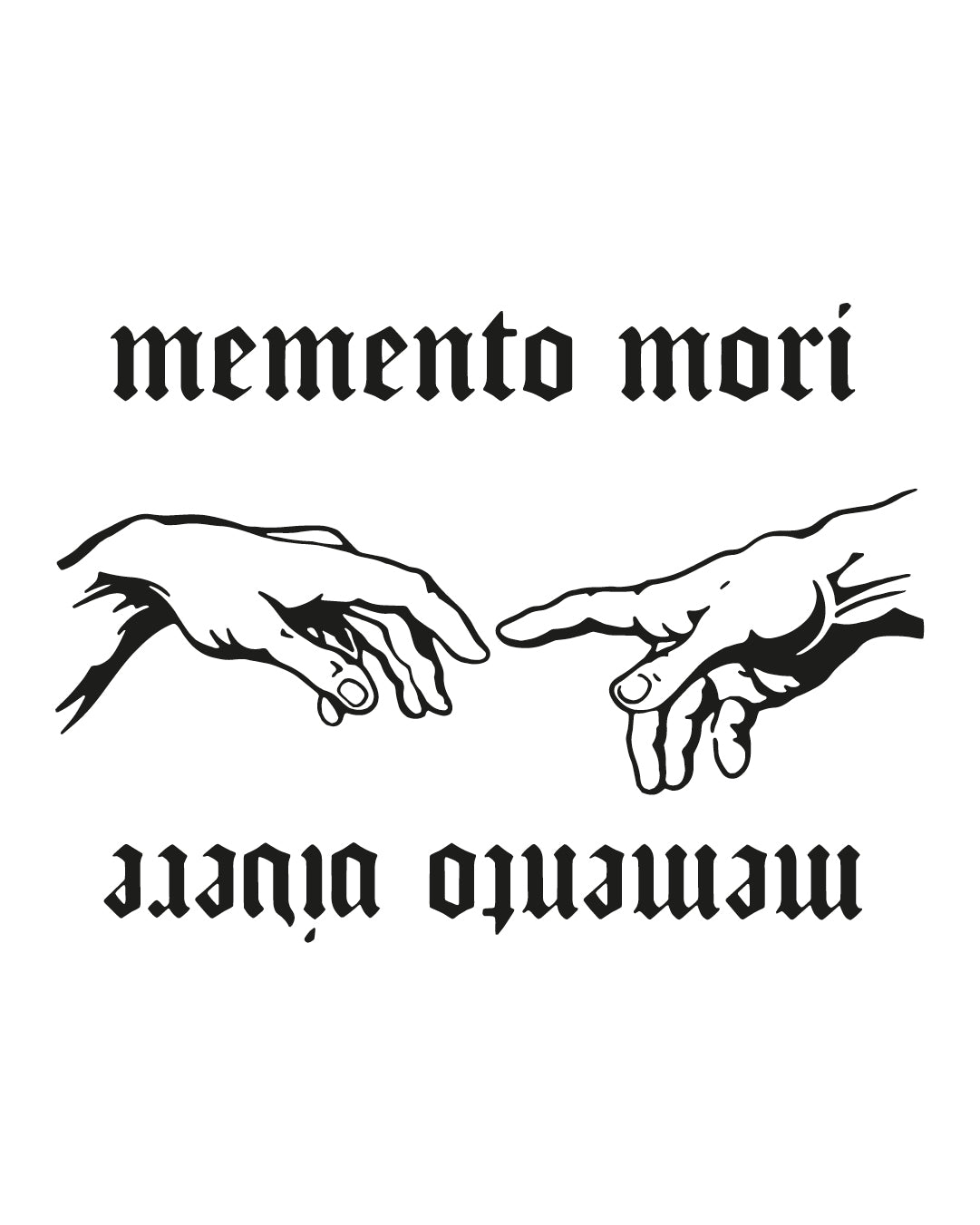 Memento mori - Tatuaż tymczasowy Jagua 8x8