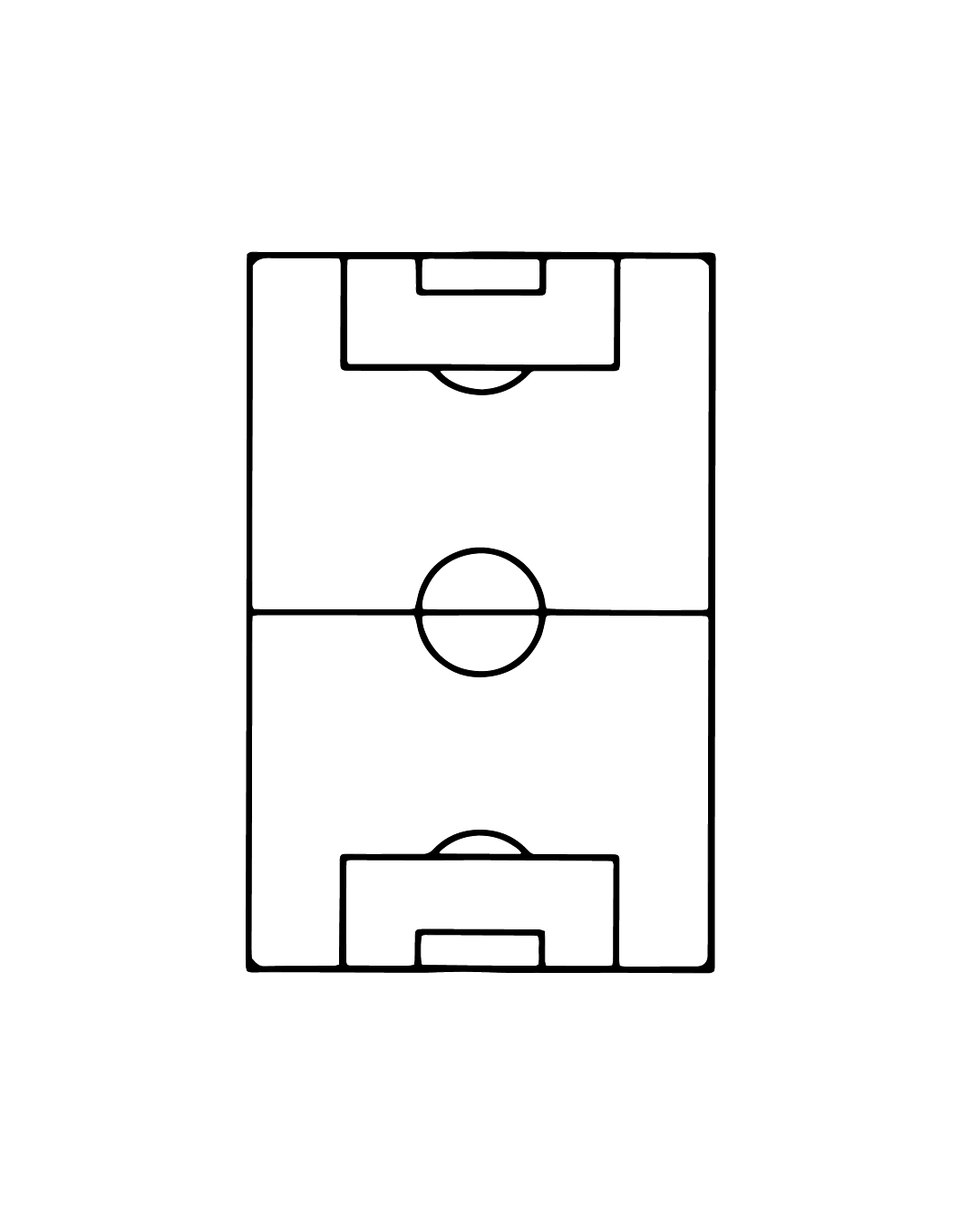Boisko do piłki - Tatuaż tymczasowy Jagua 5x5