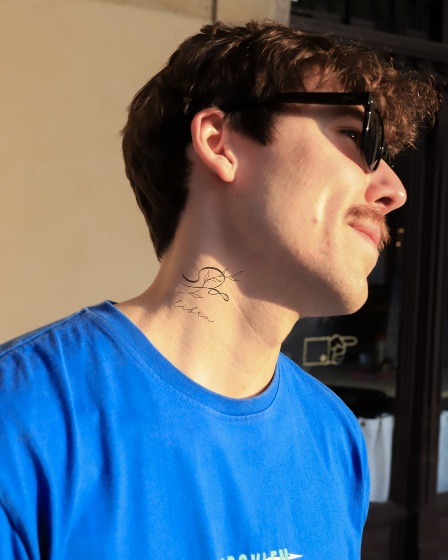 Zodiakalna Waga - Tatuaż tymczasowy Jagua 5x5