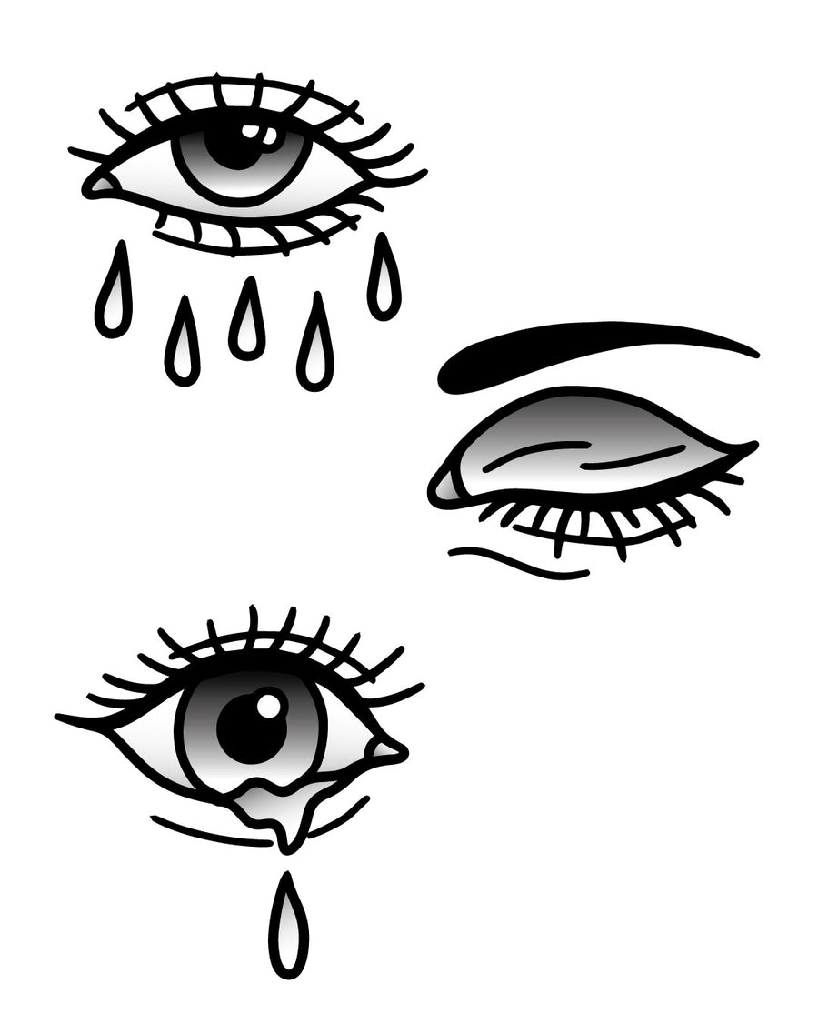 Widzisz mnie? - Tatuaż tymczasowy Jagua 12x8