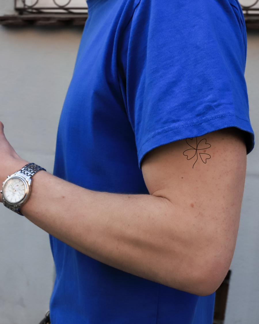 Clover - Temporary Tattoo Jagua 5x5