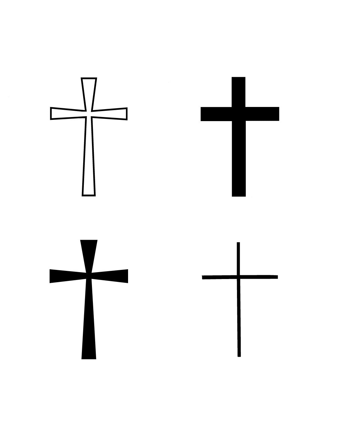 Krzyżowce - Tatuaż tymczasowy Jagua 5x5