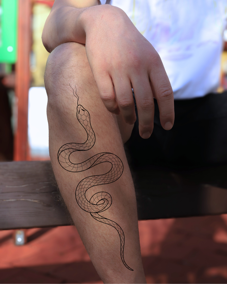 Ах ти гадюка - тимчасове тату Jagua 25x15