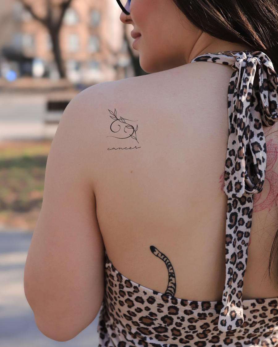 Zodiakalny Rak - Tatuaż tymczasowy Jagua 5x5