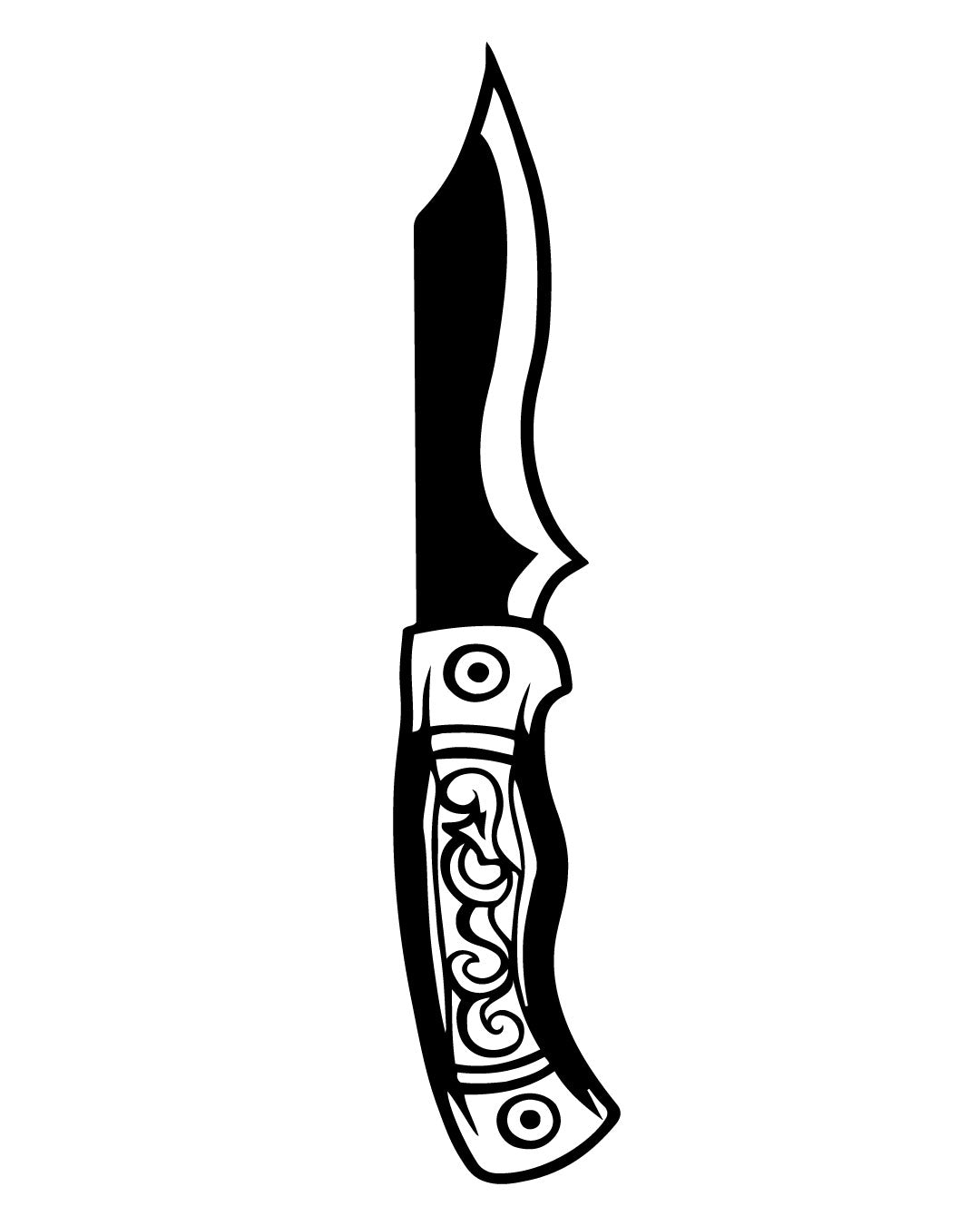 Scyzor - Tatuaż tymczasowy Jagua 12x8