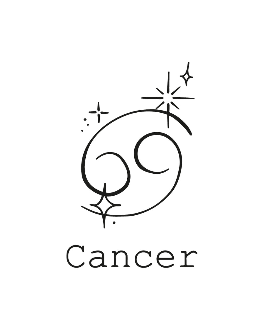 Zodiac Cancer/Rak - Tatuaż tymczasowy Jagua 5x5