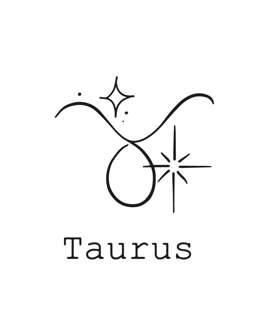 Zodiac Taurus/Byk - Tatuaż tymczasowy Jagua 5x5
