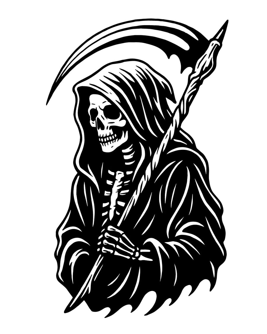 Kosiarz - Tatuaż tymczasowy Jagua 12x8