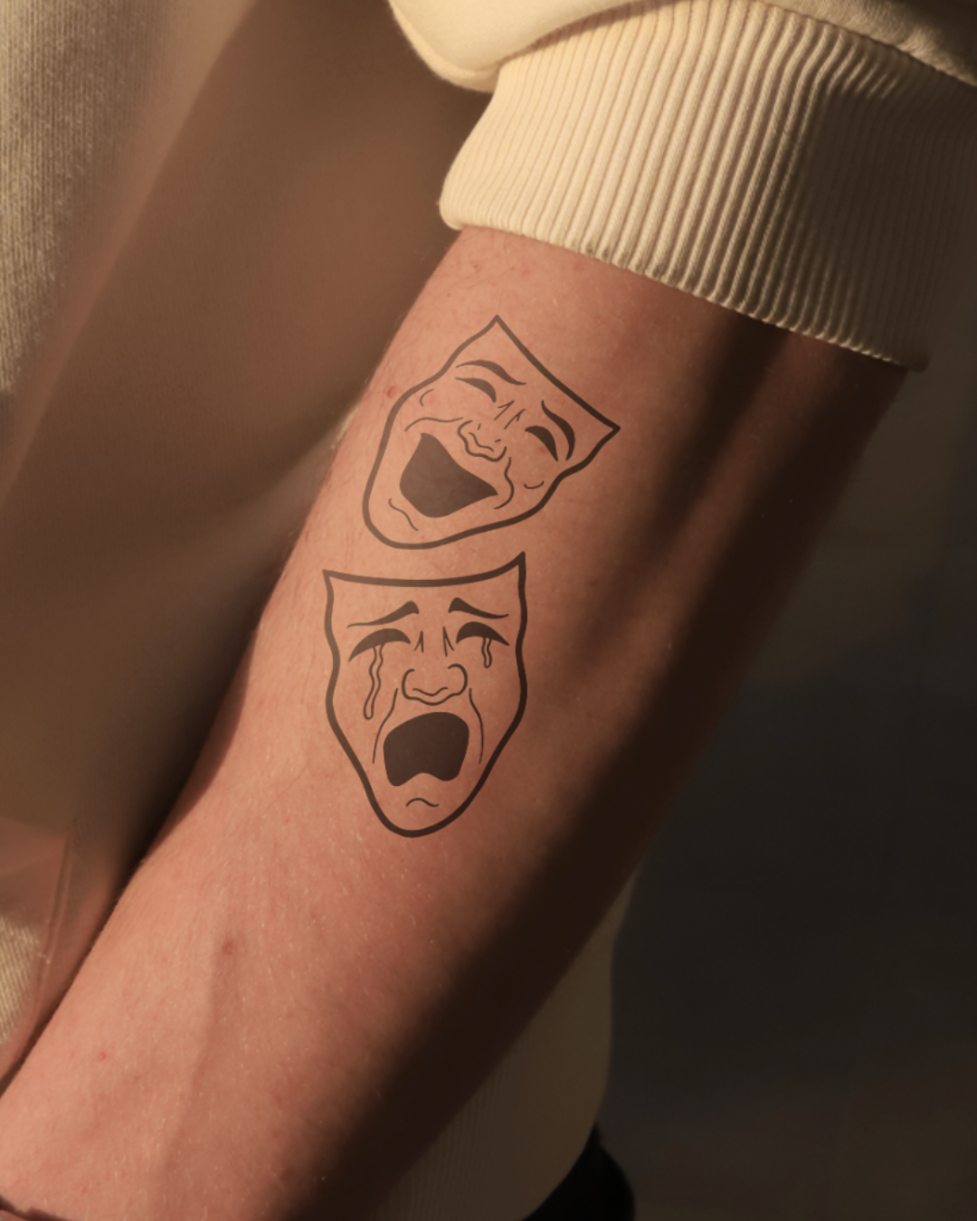 Maski beki - Tatuaż tymczasowy Jagua 12x8