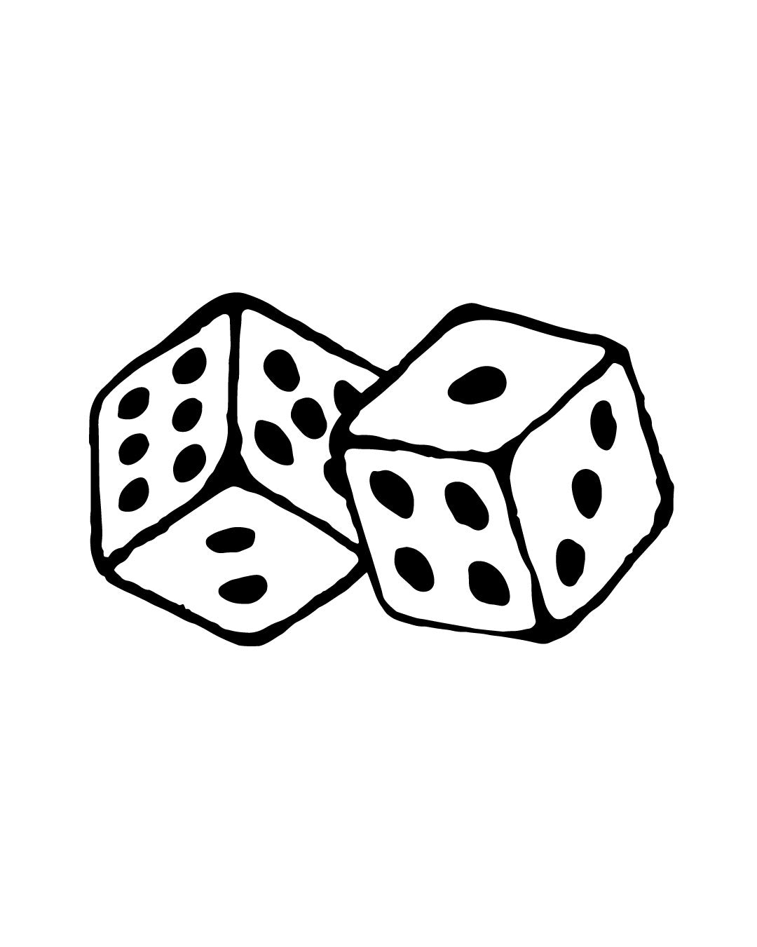 Kości nienawiści - Tatuaż tymczasowy Jagua 5x5