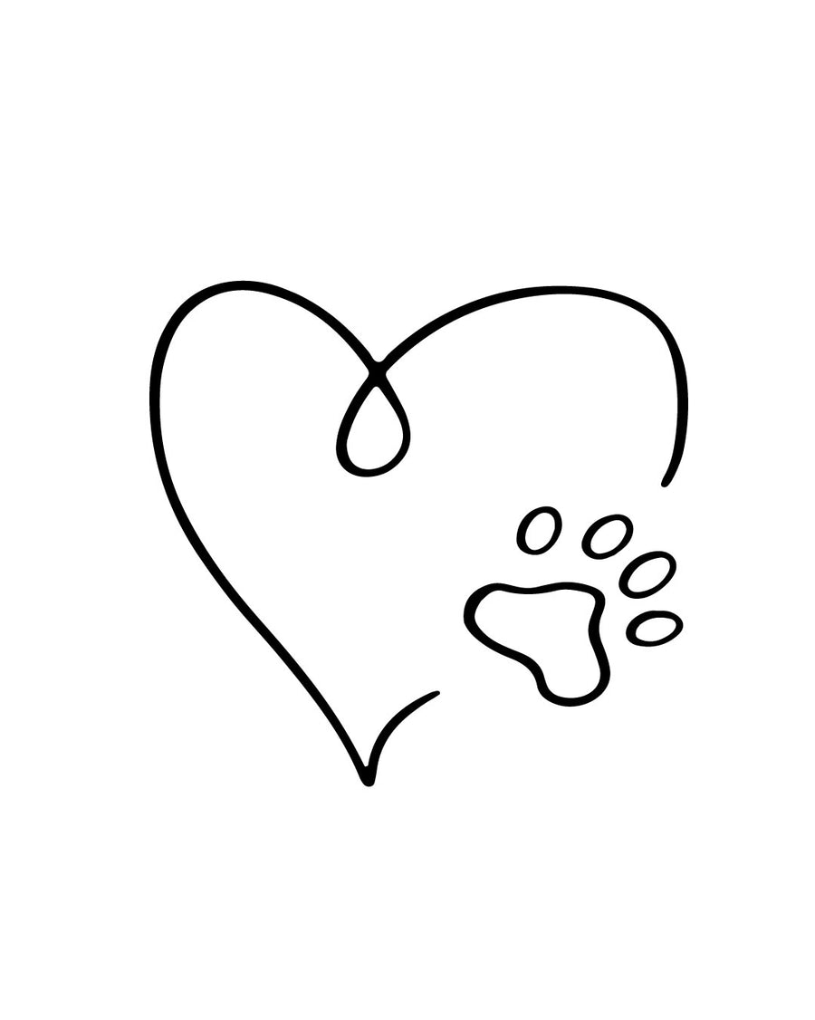 Zawsze w moim sercu - Tatuaż tymczasowy Jagua 5x5