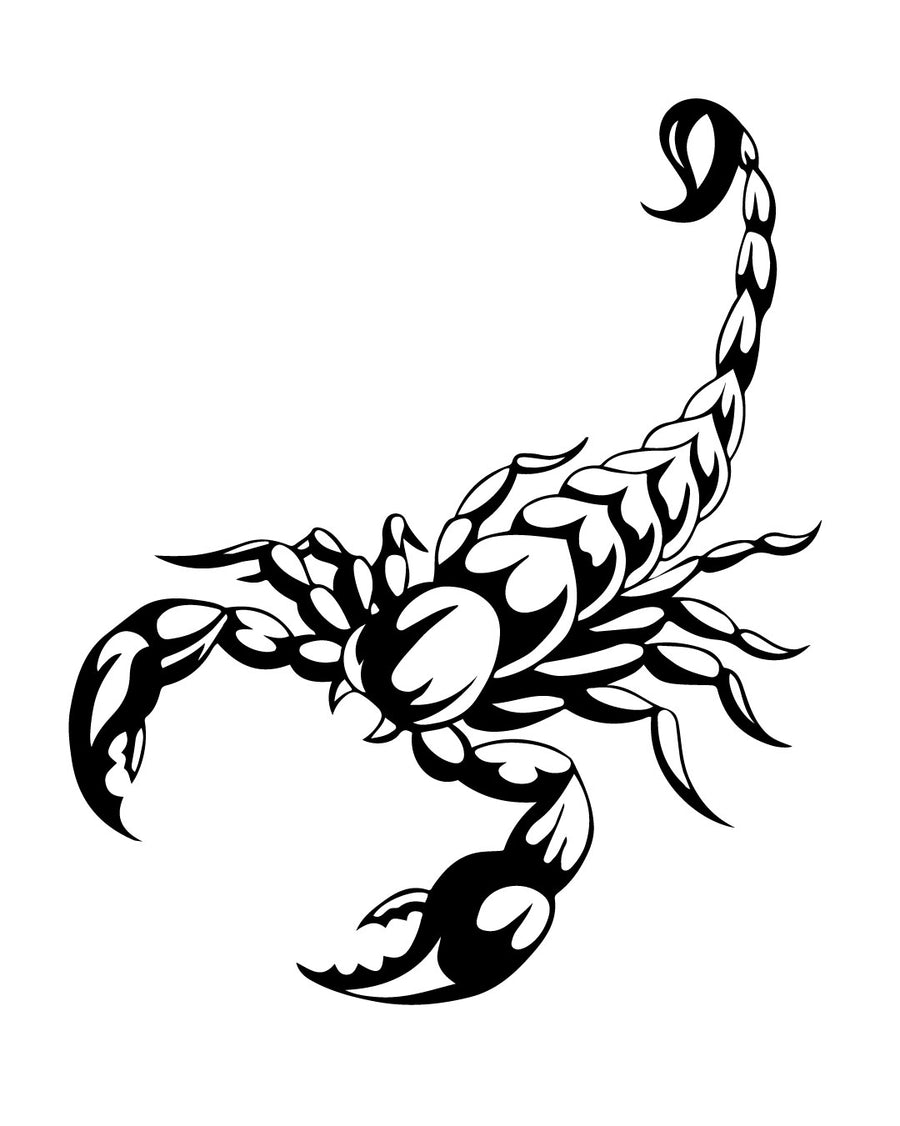 Korpo skorpion - Tatuaż tymczasowy Jagua 8x8