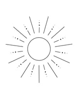 Sun diego - Tatuaż tymczasowy Jagua 5x5