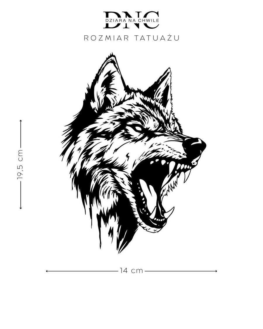 Wilkor - Tatuaż tymczasowy Jagua 25x15